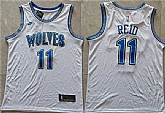 Men's Minnesota Timberwolves #11 Naz Reid White Stitched Jersey,baseball caps,new era cap wholesale,wholesale hats